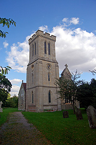 The north-west tower August 2007